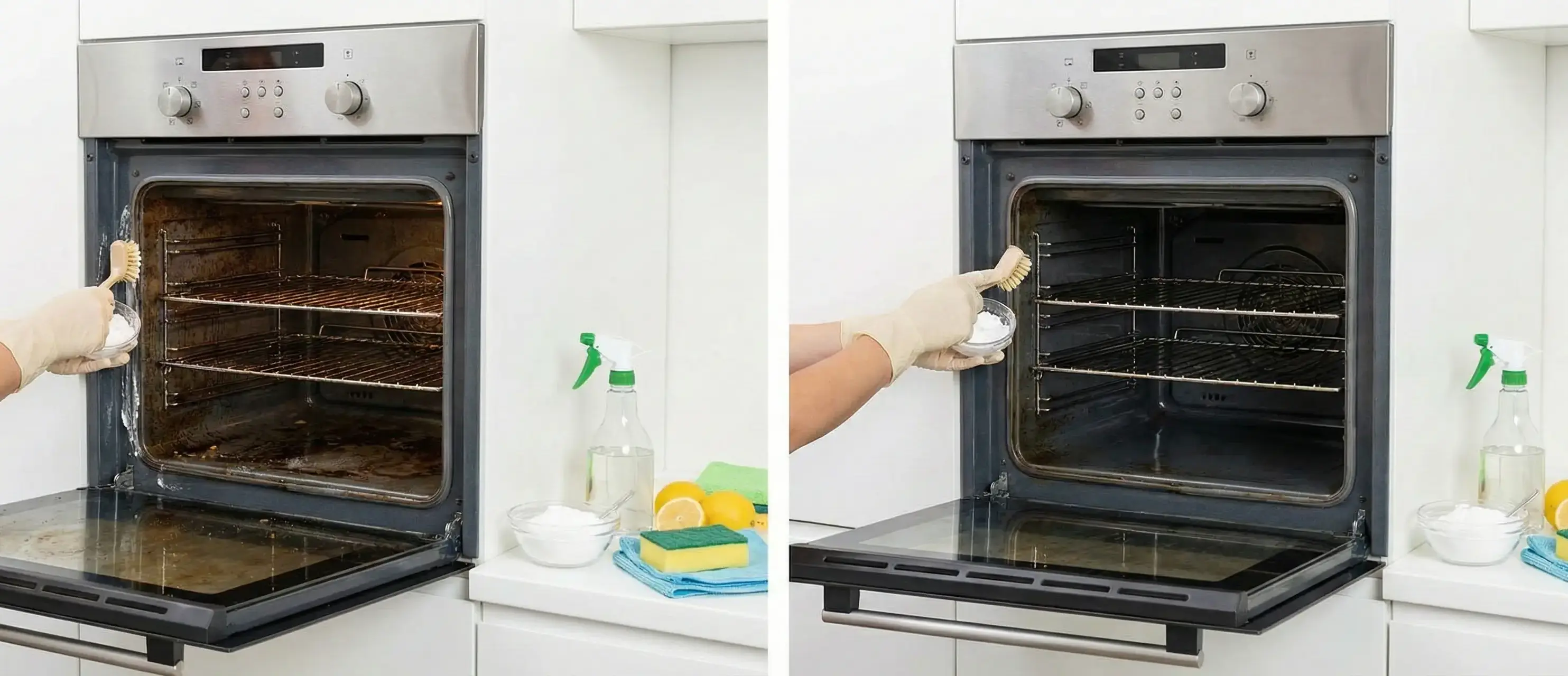 Fırın Nasıl Temizlenir? Kurumuş Yağ ve Yanık Lekeleri İçin Pratik Çözümler