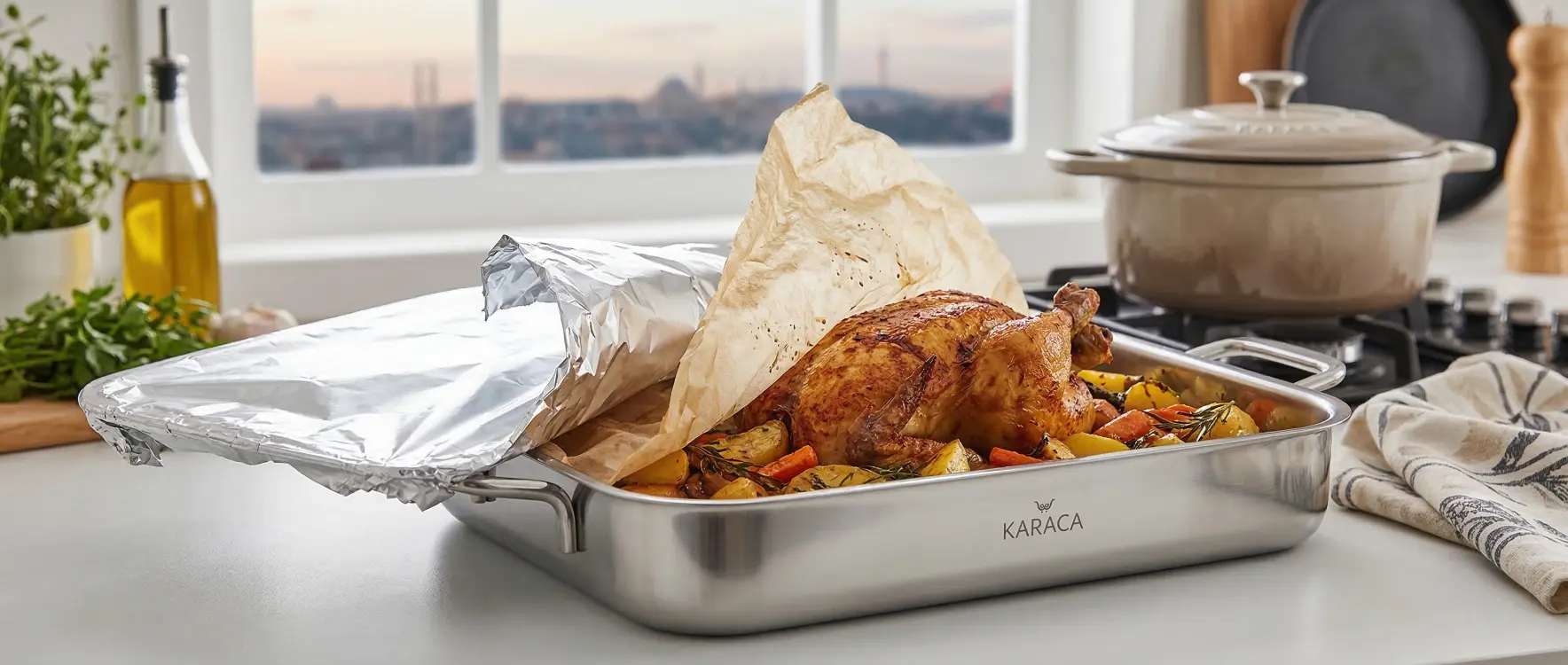 Fırın Yemekleri Neden Kurur? Folyo ve Yağlı Kağıt Sırları
