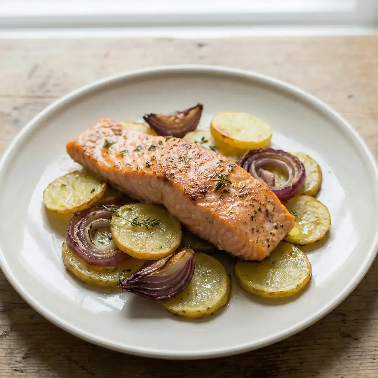 Fırında Somon Tarifi