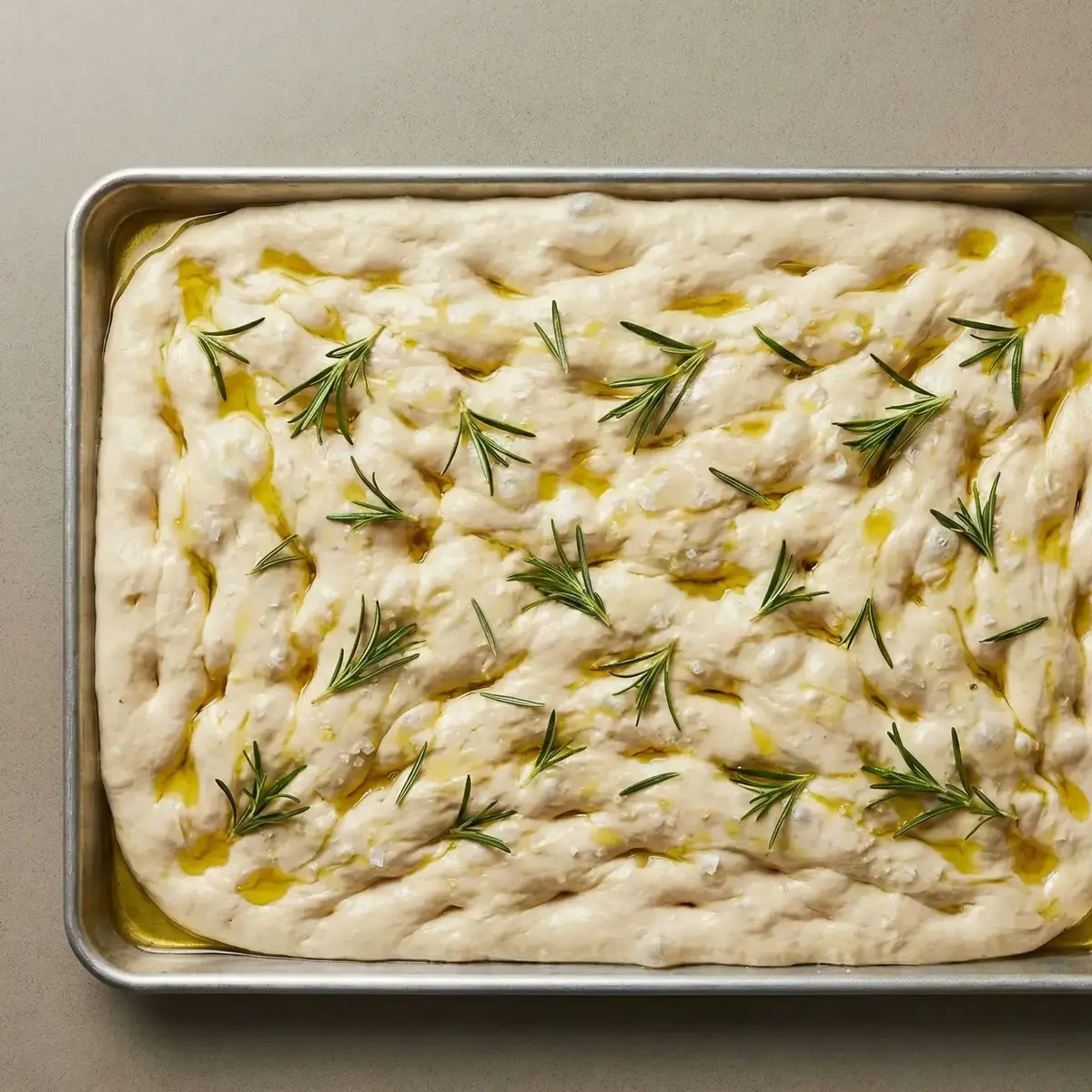 Focaccia Ekmeği Yapımı