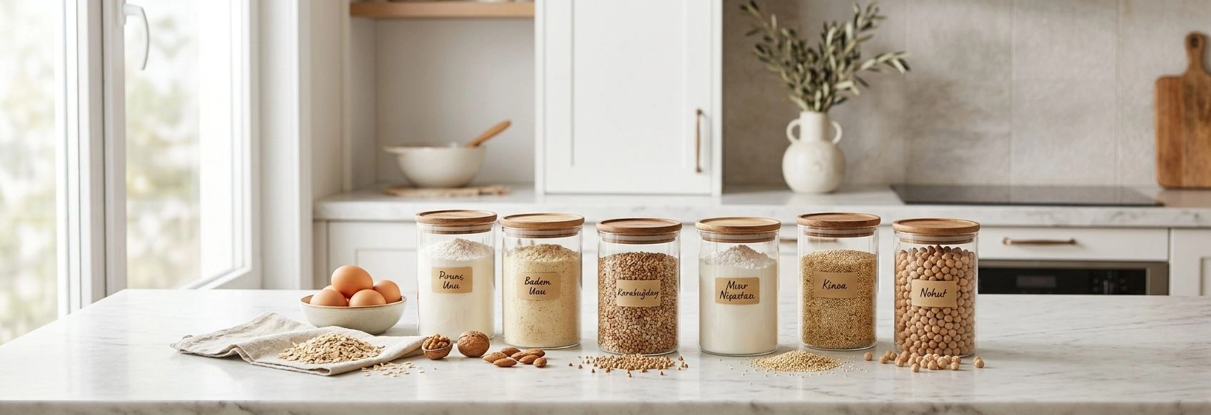 Glutensiz Mutfak İçin Temel Malzeme ve Ürün Listesi