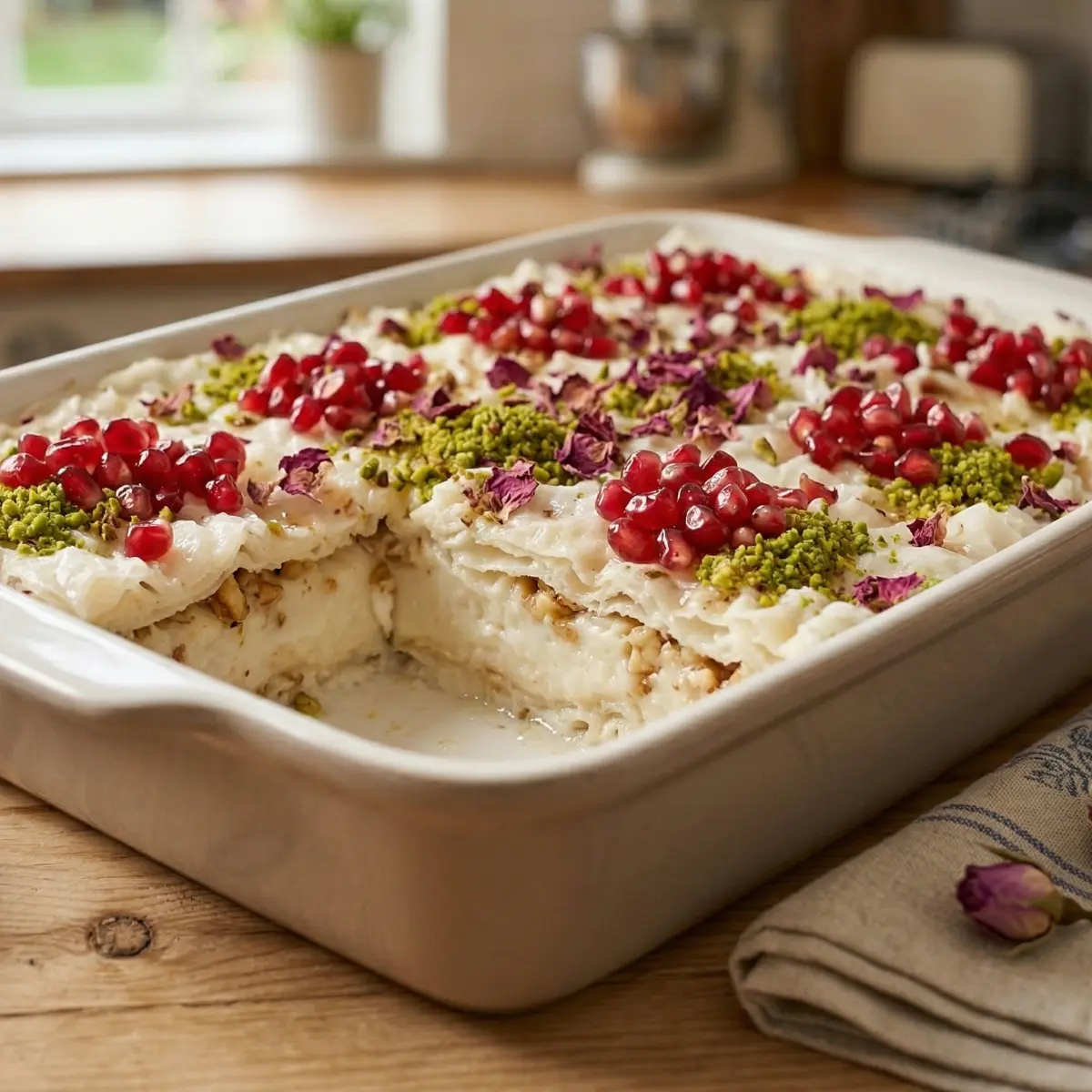 Muhallebili Güllaç Nasıl Yapılır?