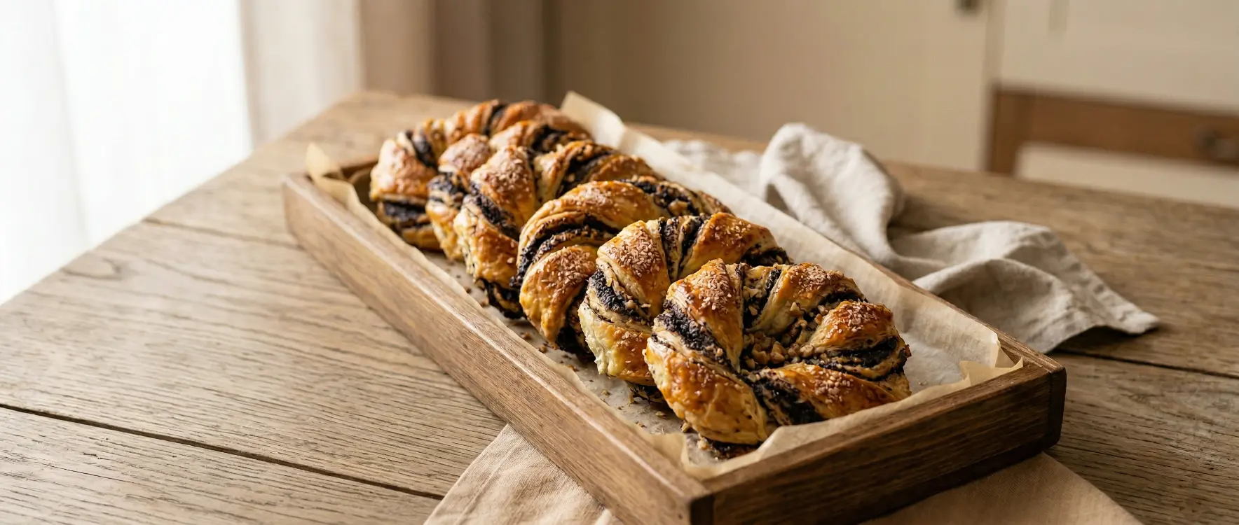 Tel Tel Ayrılan Geleneksel Haşhaşlı Bükme Tarifi