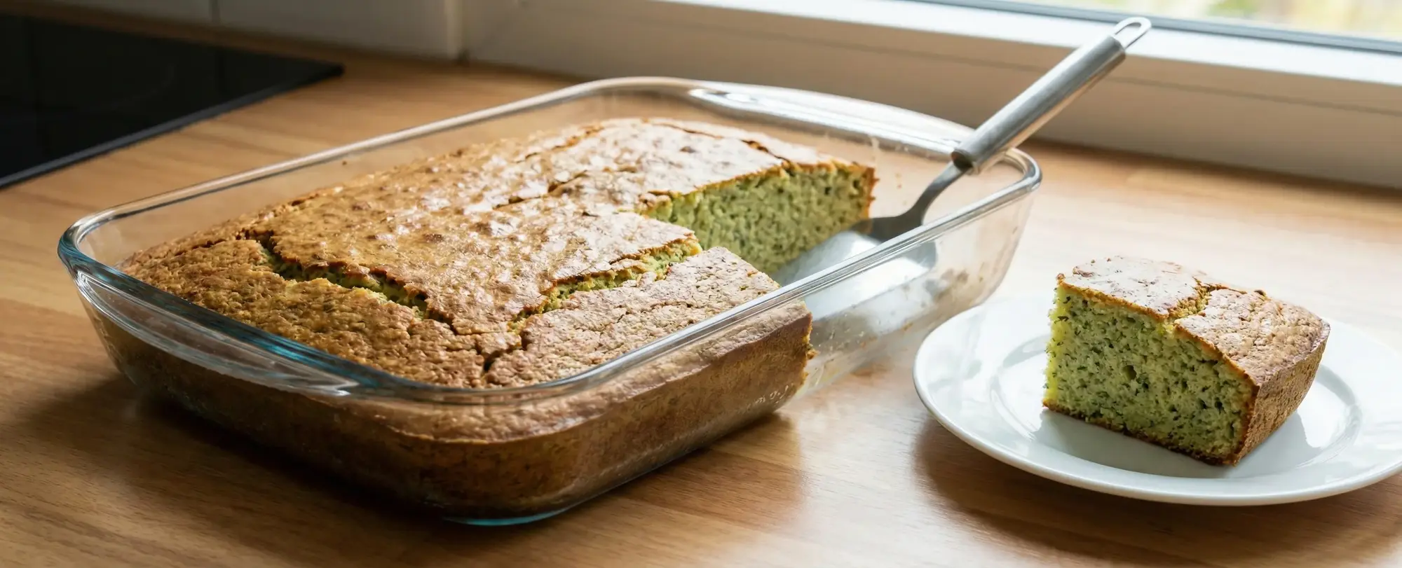 Yumuşacık ve Yemyeşil Lezzet Ispanaklı Kek Tarifi