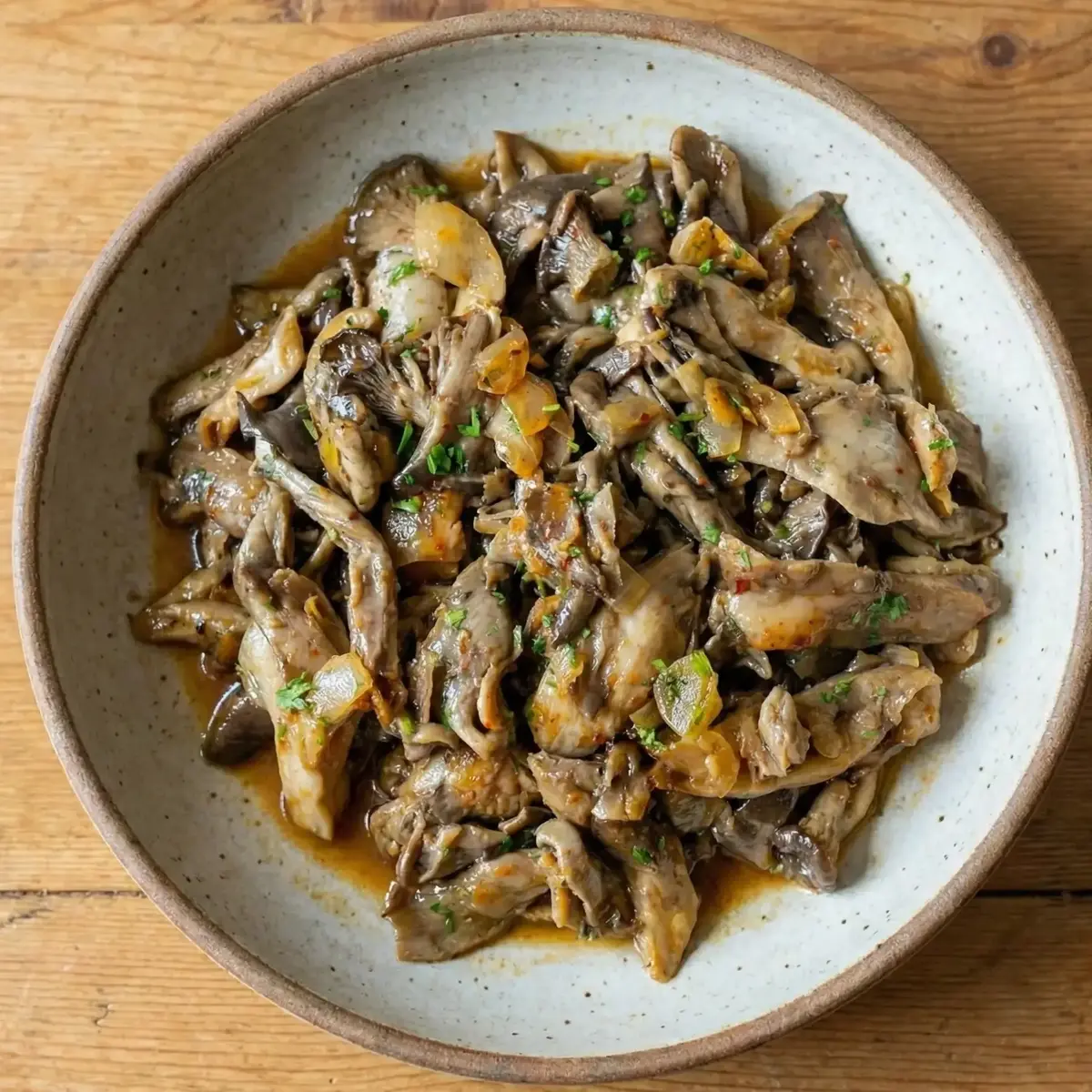 İstiridye Mantarı Sote Tarifi