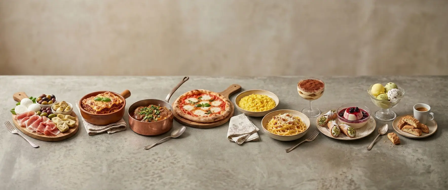 Geleneksel ve Ünlü İtalyan Yemekleri