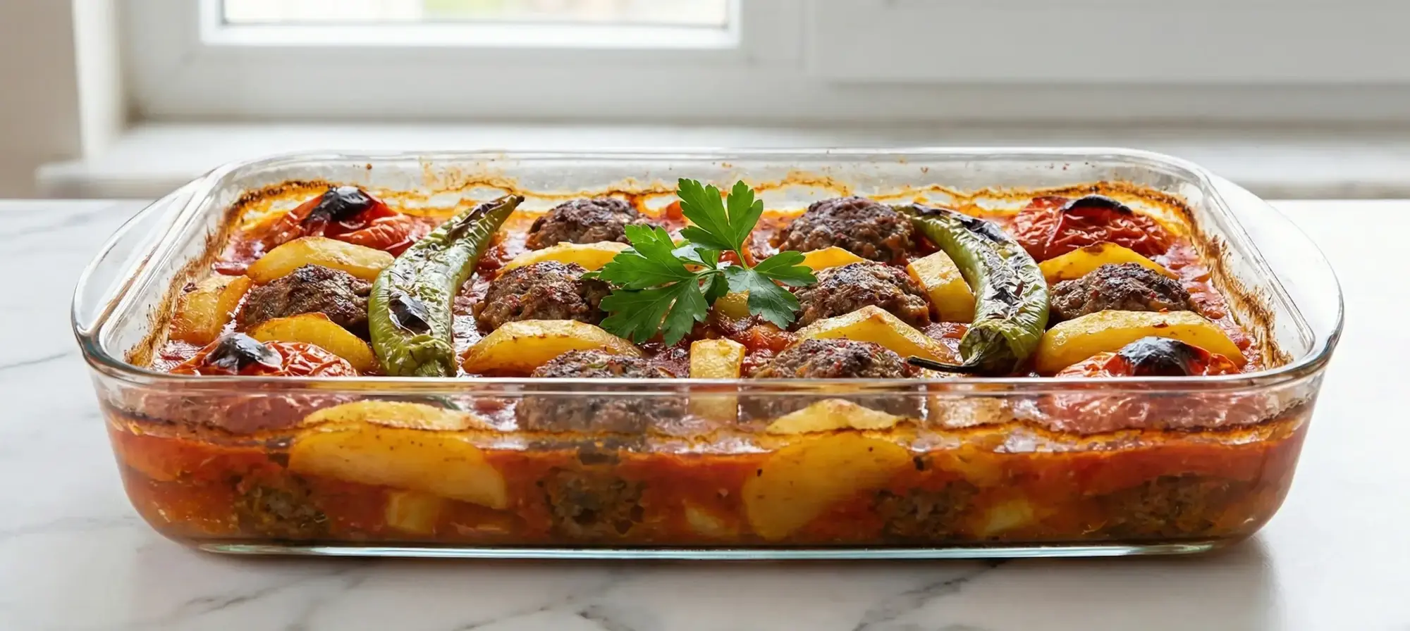 İzmir Gibi Güzel Fırında Orjinal İzmir Köfte Tarifi