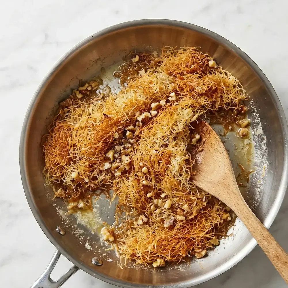 Kadayıflı Muhallebi Tarifi