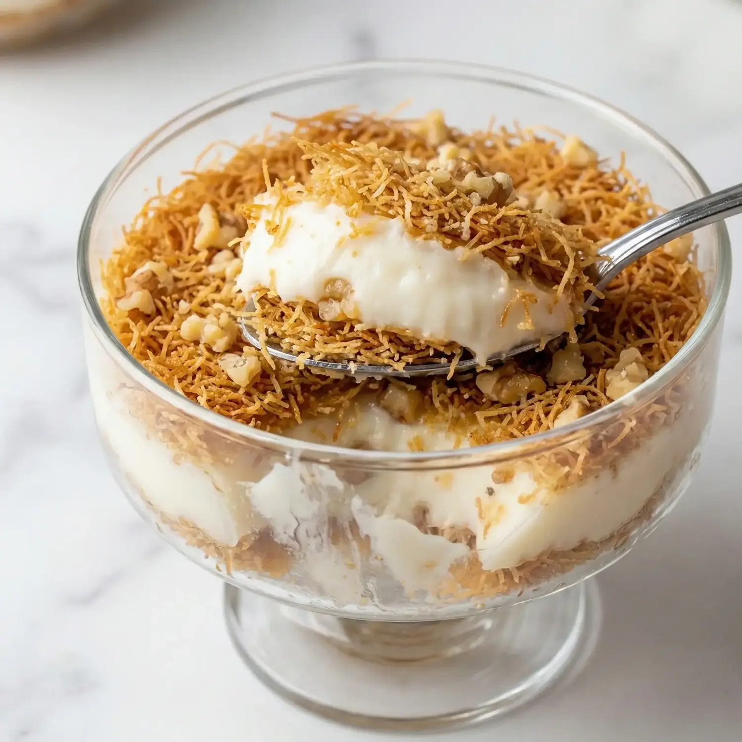 Kadayıflı Muhallebi