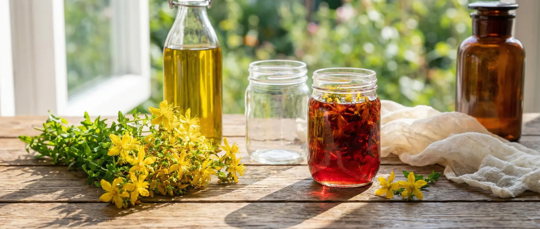 Evde Hakiki Sarı Kantaron Yağı Nasıl Yapılır?