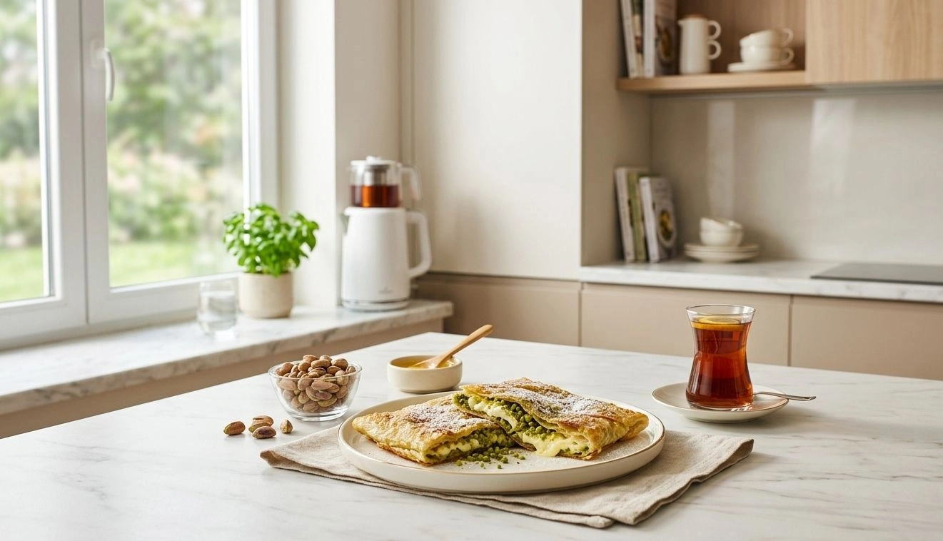 Gaziantep Katmer Yapımı: Antep Fıstığı ile Şahane Tatlı