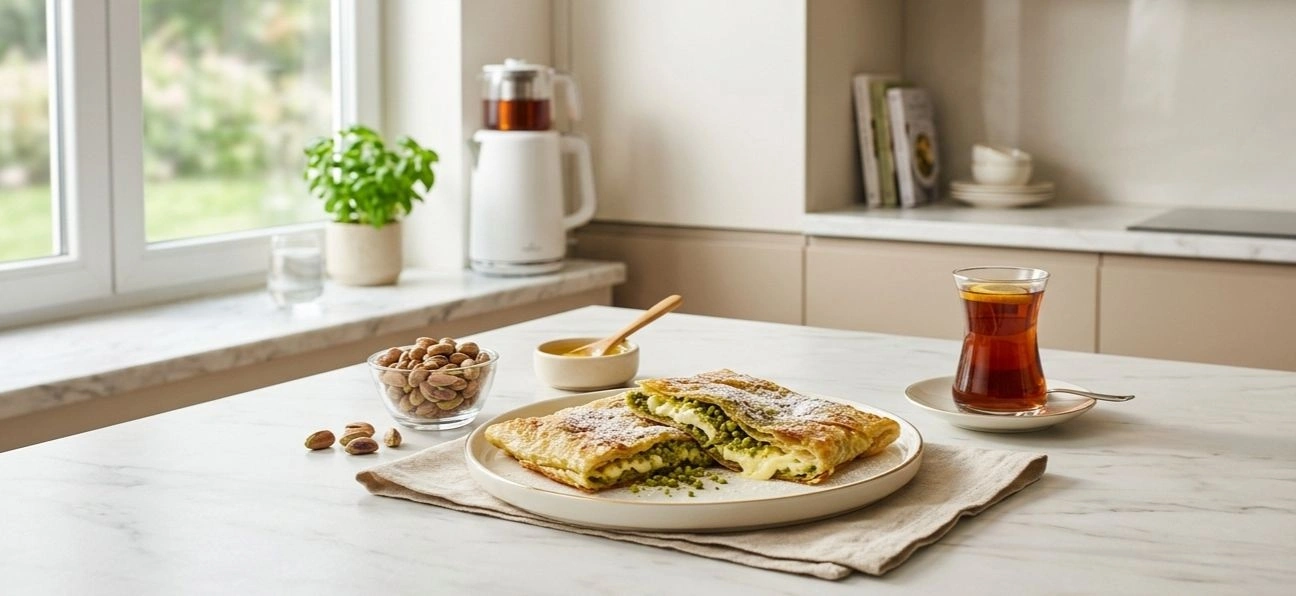 Gaziantep Katmer Yapımı: Antep Fıstığı ile Şahane Tatlı