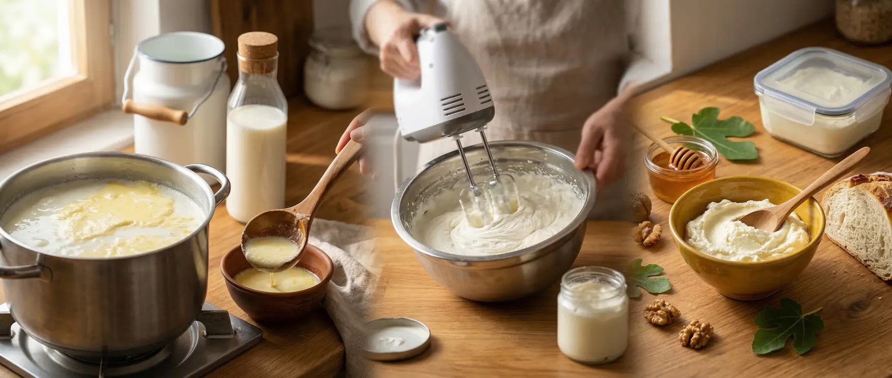 En Pratik Yöntemle Evde Kaymak Nasıl Yapılır?