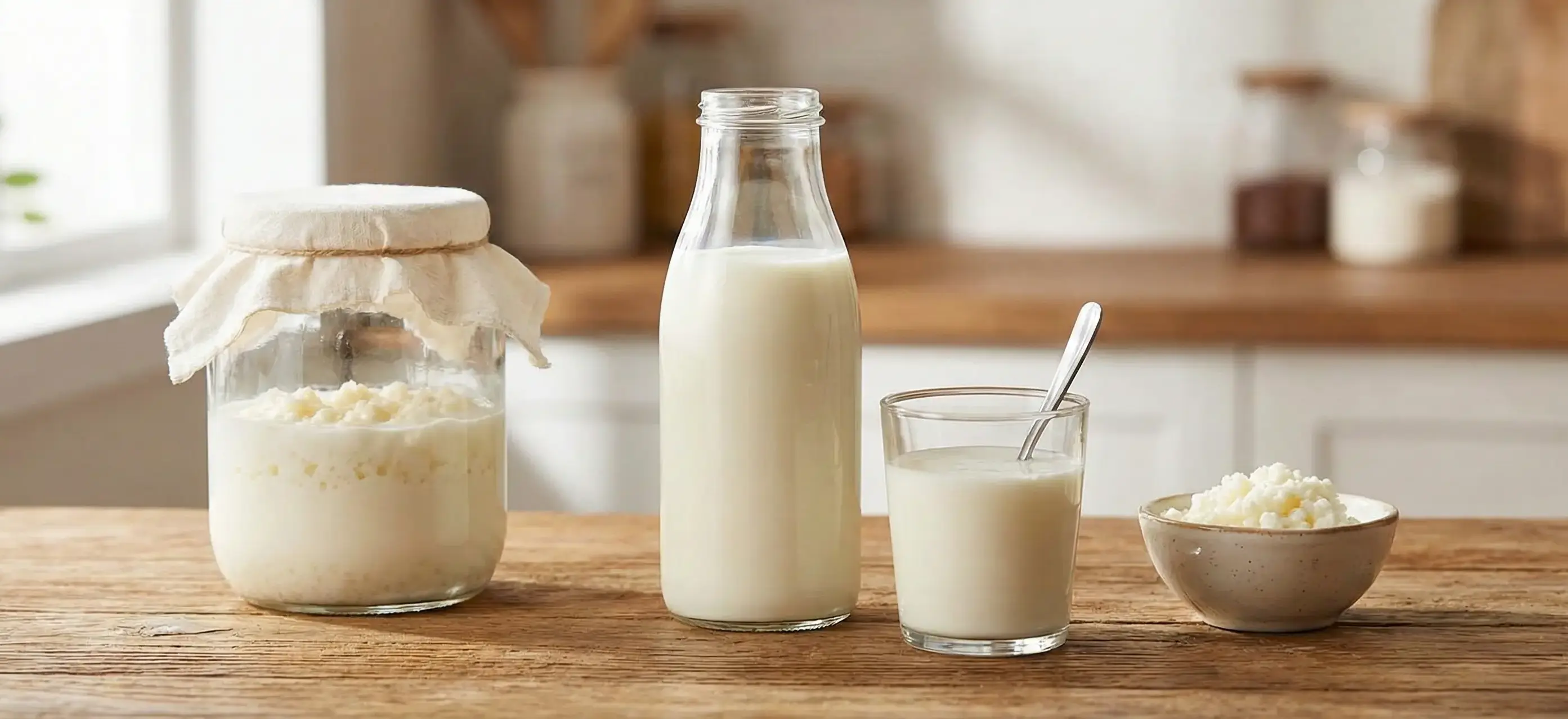 Evde Doğal Katkı Maddesi İçermeyen Kefir Nasıl Yapılır?