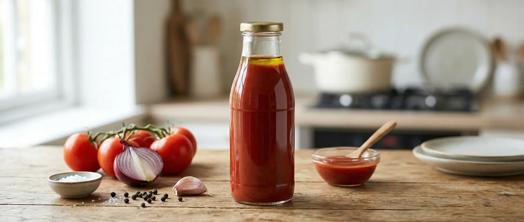 Ev Yapımı Katkısız Ketçap Nasıl Yapılır? 