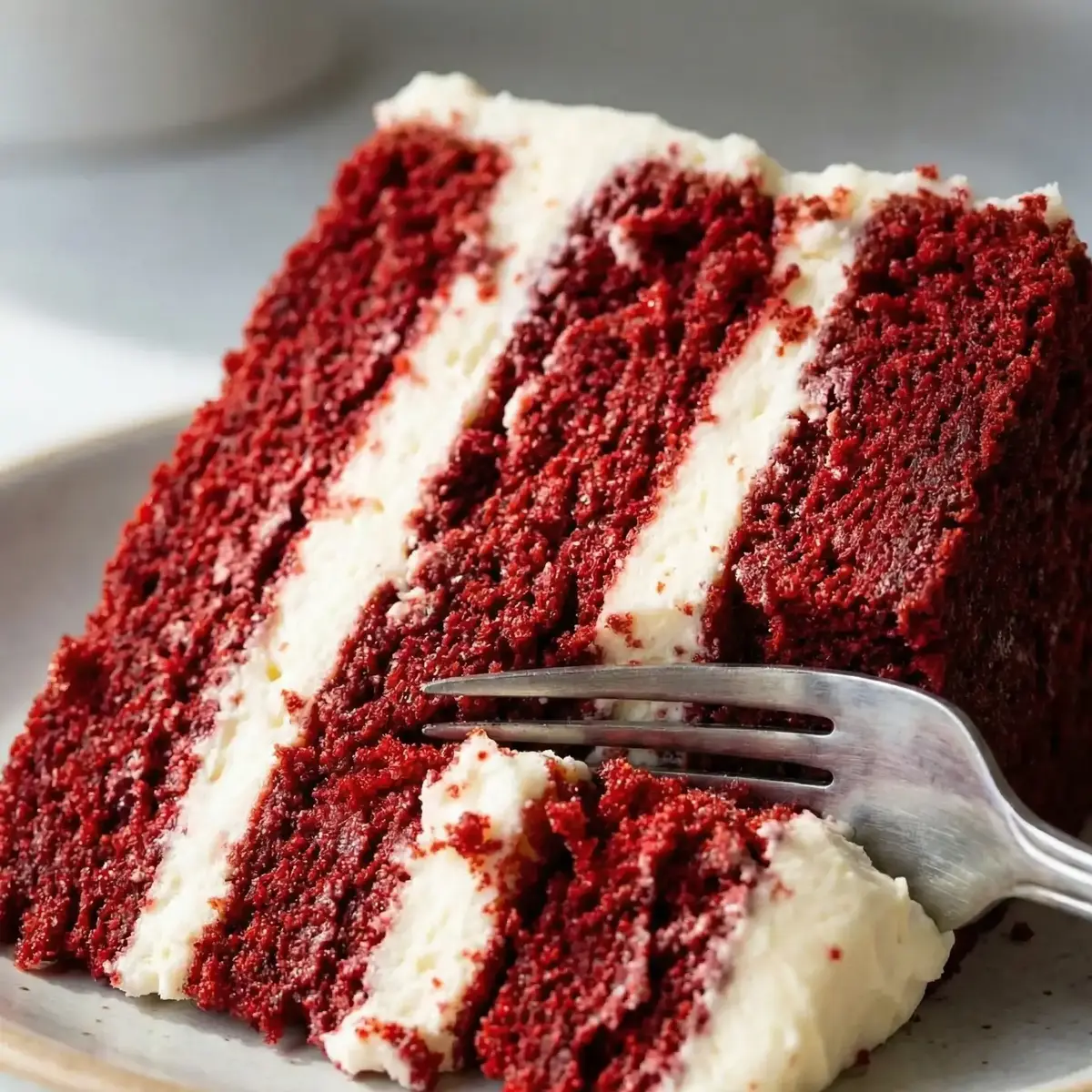Kırmızı Kadife Pastası (Red Velvet)
