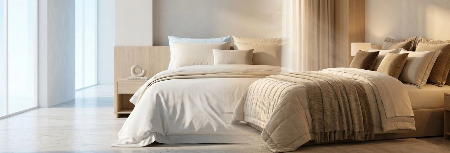 Yaz ve Kış İçin Nevresim Takımı Seçiminde Nelere Dikkat Edilir?