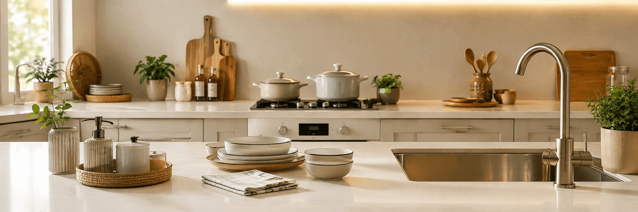 Kitchen Reset: Yemek Sonrası Mutfağı Temiz ve Düzenli Hale Getirmenin 10 Adımı