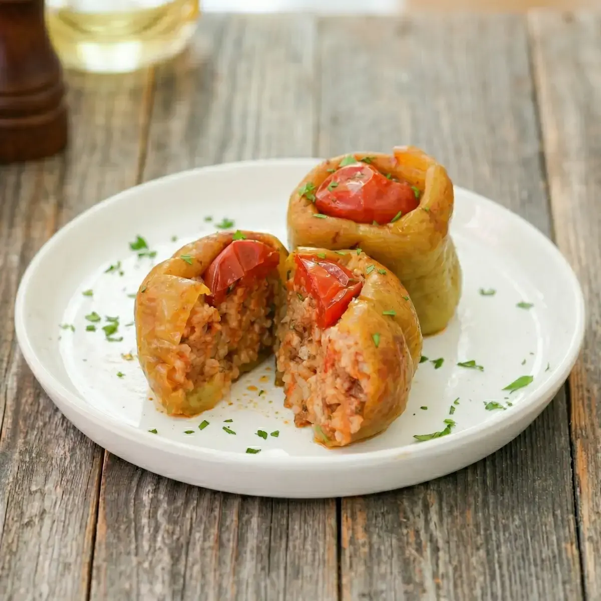 Kıymalı Biber Dolması