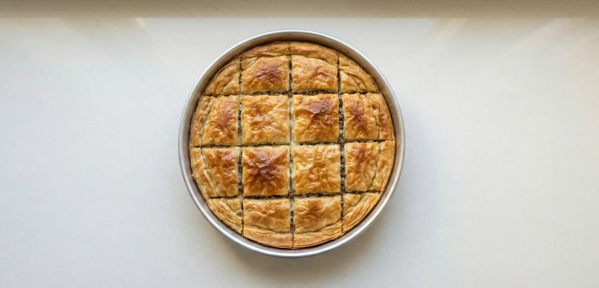 Dışı Çıtır İçi Yumuşacık ve Sulu Kıymalı Börek Tarifi