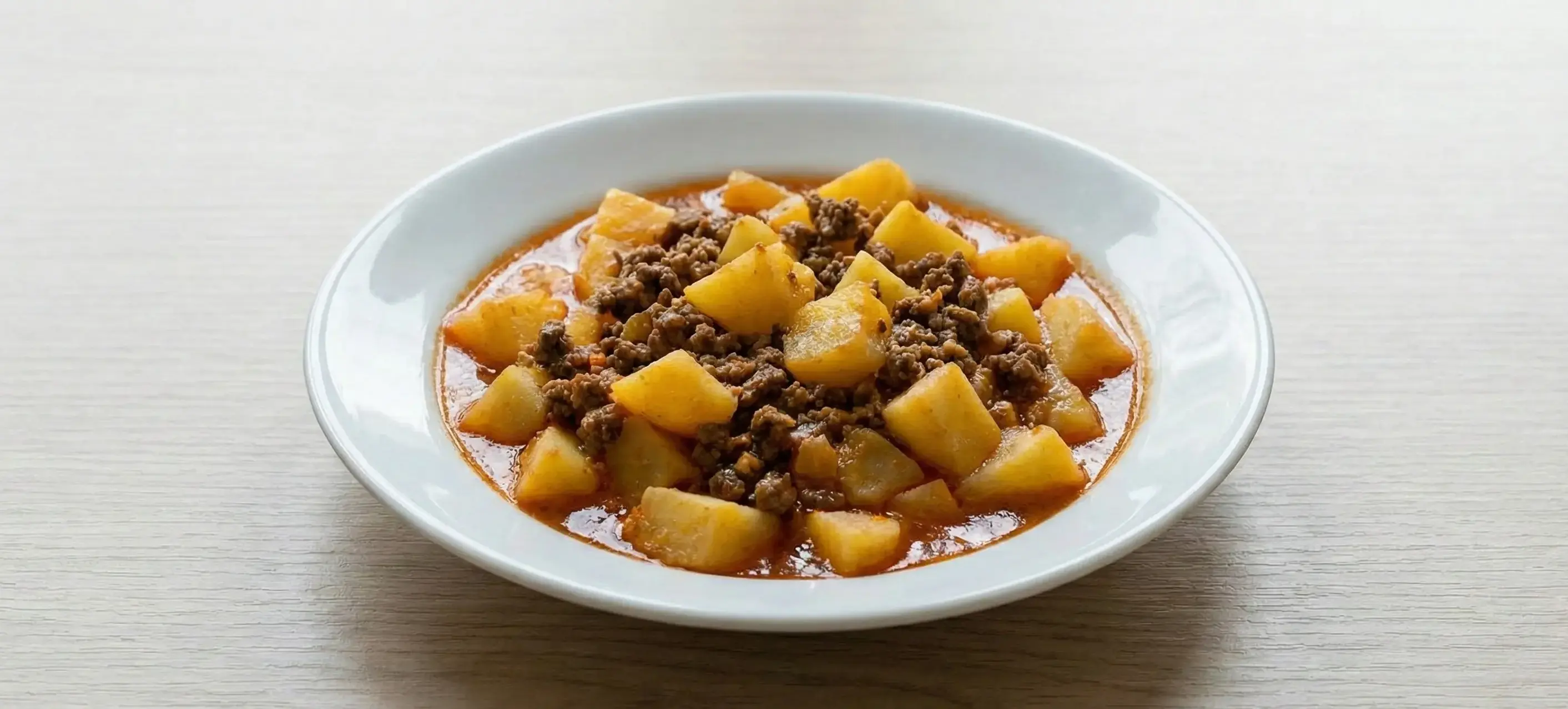 Doyurucu ve Lezzetli Klasik Kıymalı Patates Yemeği Tarifi