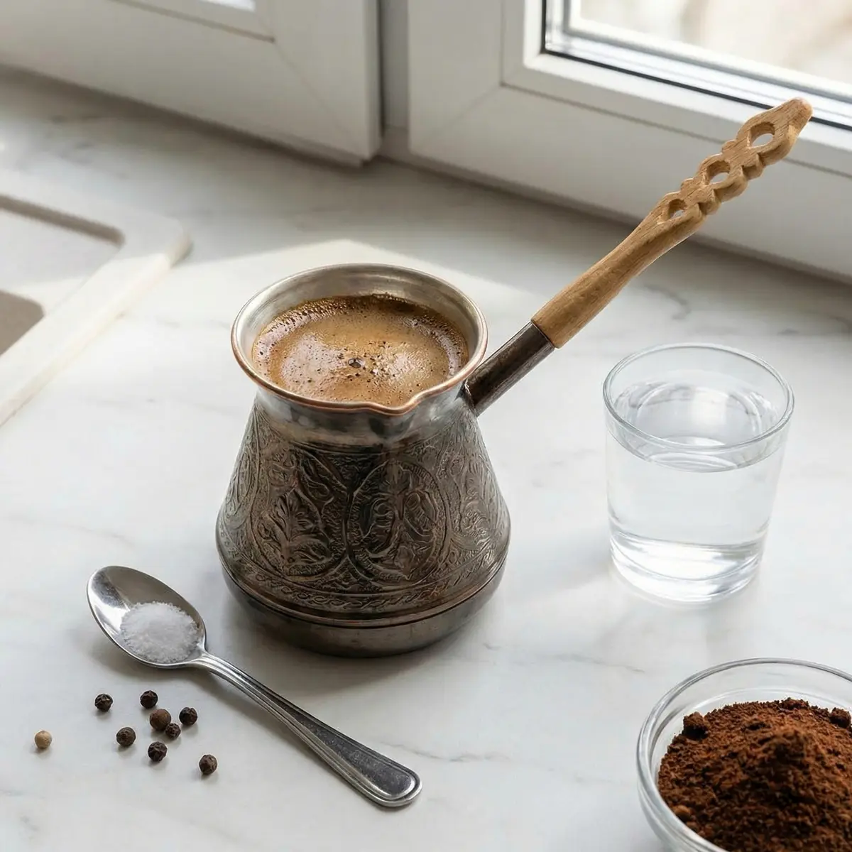 Kız isteme kahvesi sunumu