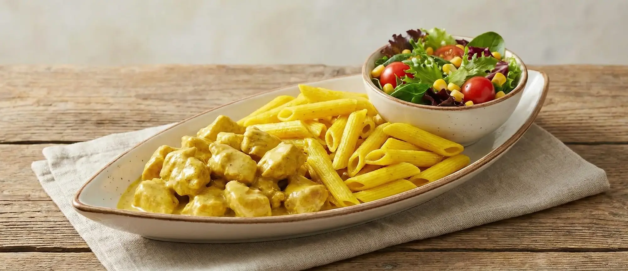 Restoranlardaki Lezzette Köri Soslu Tavuk Tarifi