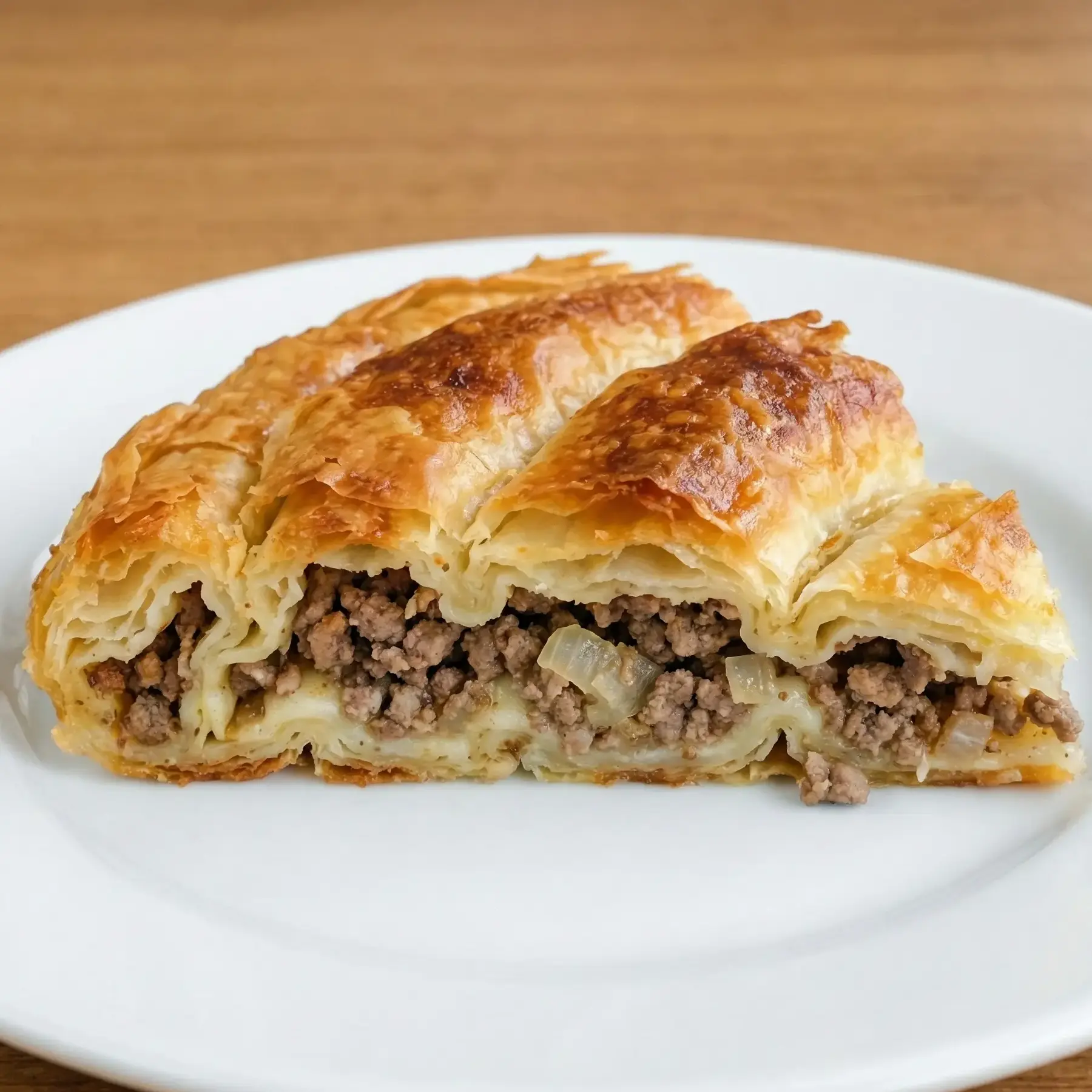 Kıymalı Kol Böreği