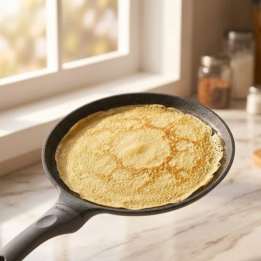 İlk Krepi Bile Tavaya Yapıştırmadan Çevirmenin Sırrı: Krep Tavası Nasıl Olmalı?