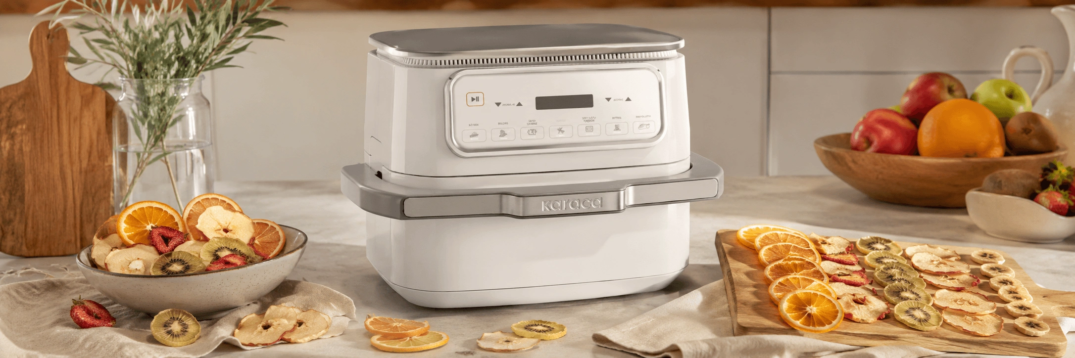 Airfryer'da Kuru Meyve Cipsi