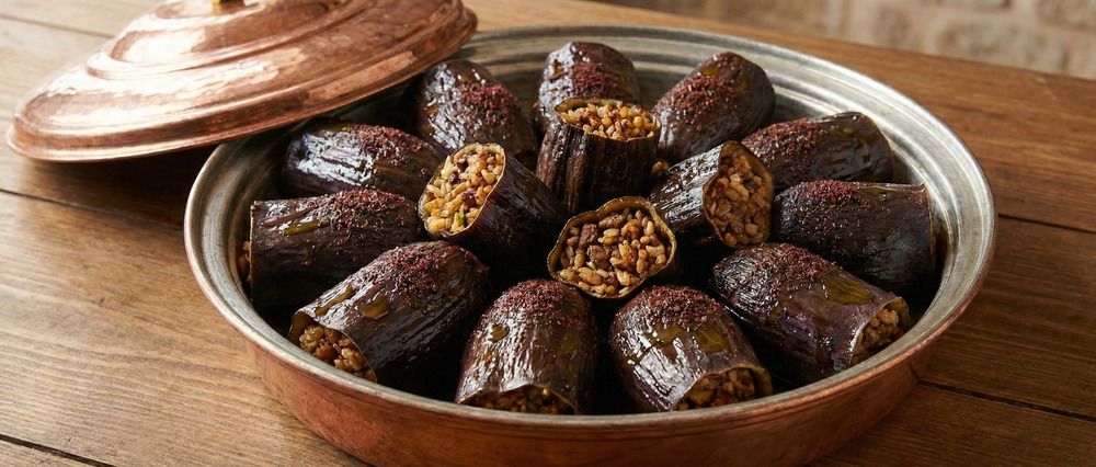 Ekşili, Acılı ve Tam Kıvamında Antep Usulü Kuru Patlıcan Dolması Tarifi