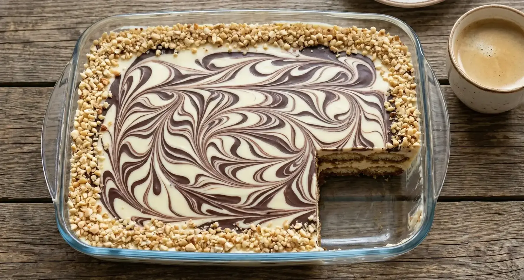 Bisküvili ve Kahveli Pratik Latte Pasta Tarifi