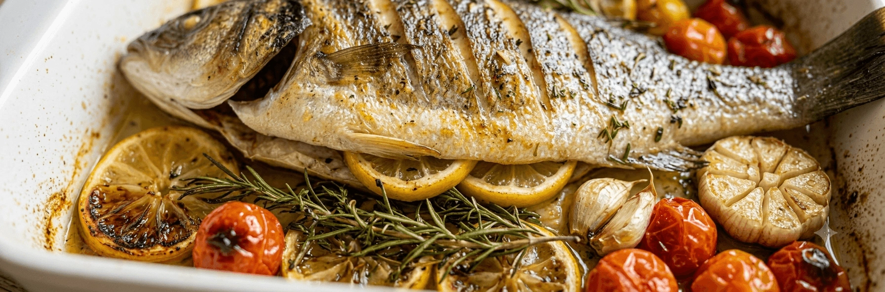 Fırında Limonlu Levrek Tarifi