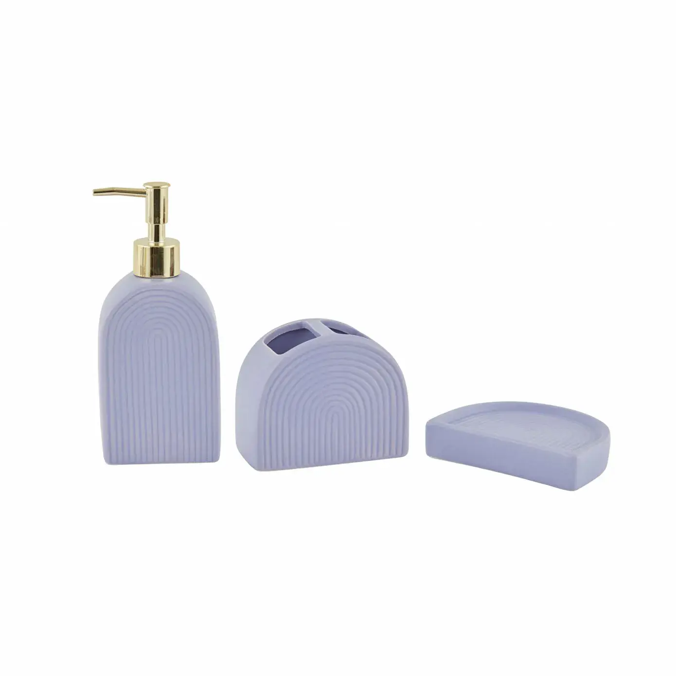 Lila Rengi Banyo Seti