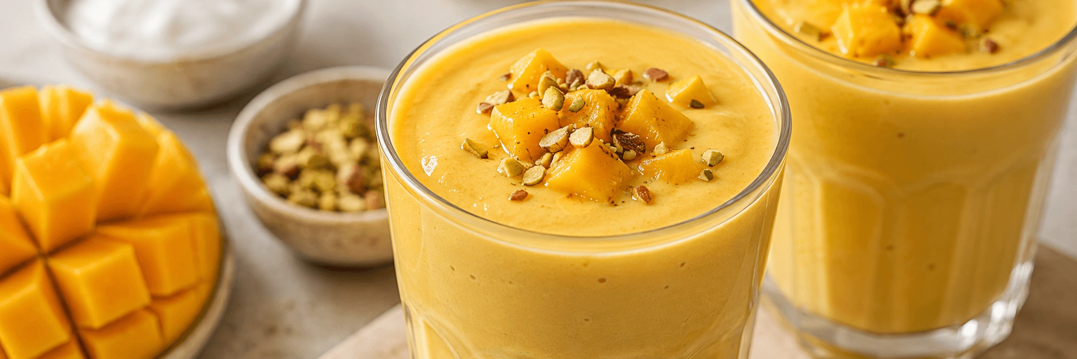 Mango Lassi Tarifi ile Hindistan'ın Serinleten Yoğurt İçeceği