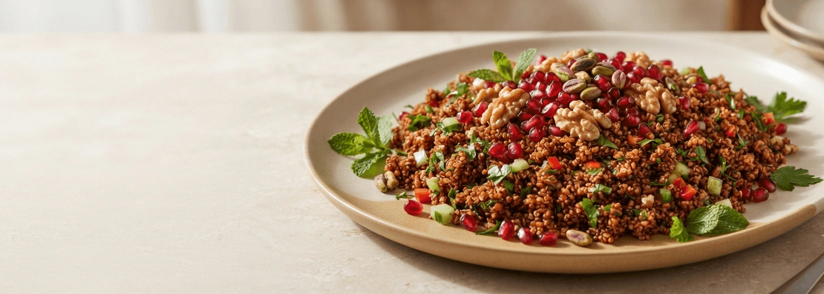 Mardin Usulü Soğuk Bulgur Salatası Kısır Ötesi Tarifi