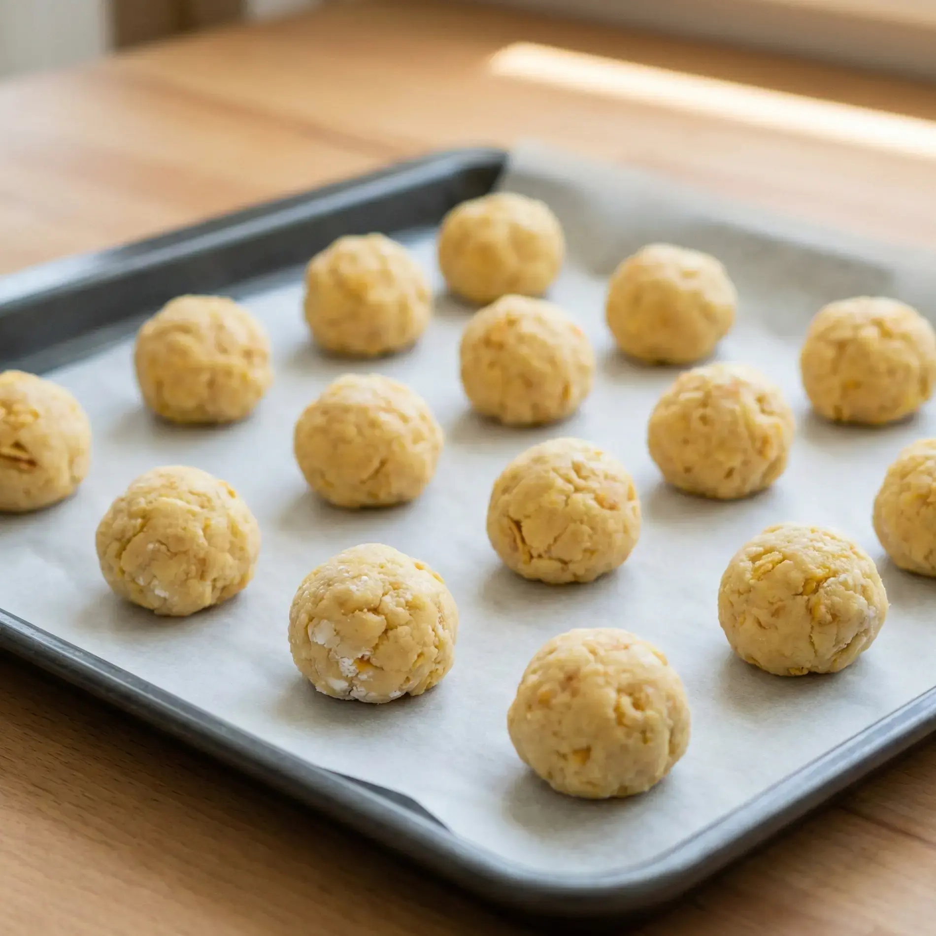 Mısır Gevrekli Kurabiye Yapımı