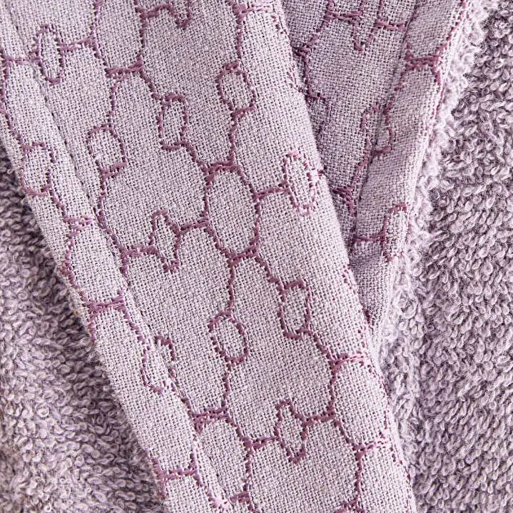 Mürdüm Rengi Bornoz