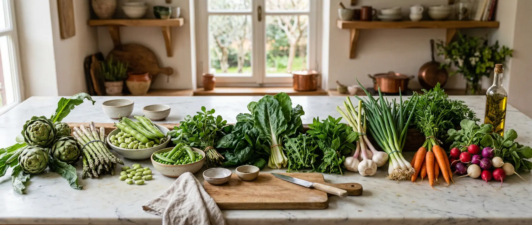 Nisan Ayı Sebzeleri: Baharda Sağlıklı ve Mevsimsel Beslenme Önerileri