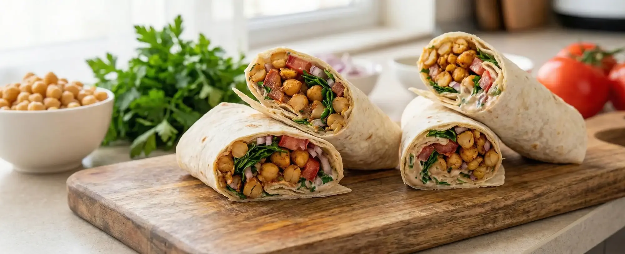 Evde Pratik Nohut Dürüm Tarifi