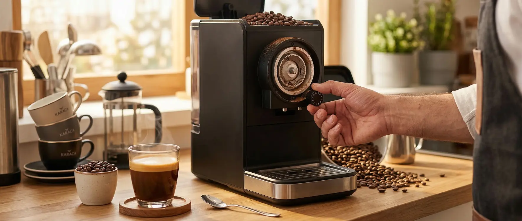 Tam Otomatik Kahve Makinelerinde Öğütücü Ayarı Nasıl Yapılır?