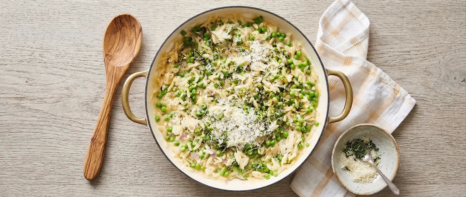 Risotto Tadında Makarnadan Yapılan Orzotto Tarifi