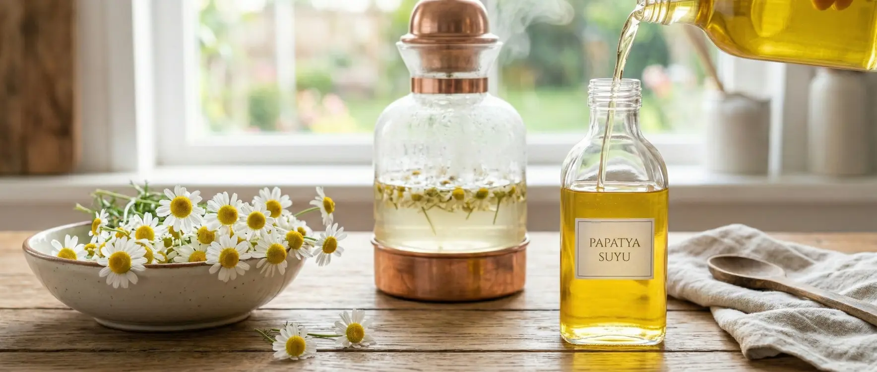 Papatya Suyu Nedir? Papatya Suyu Nasıl Yapılır?