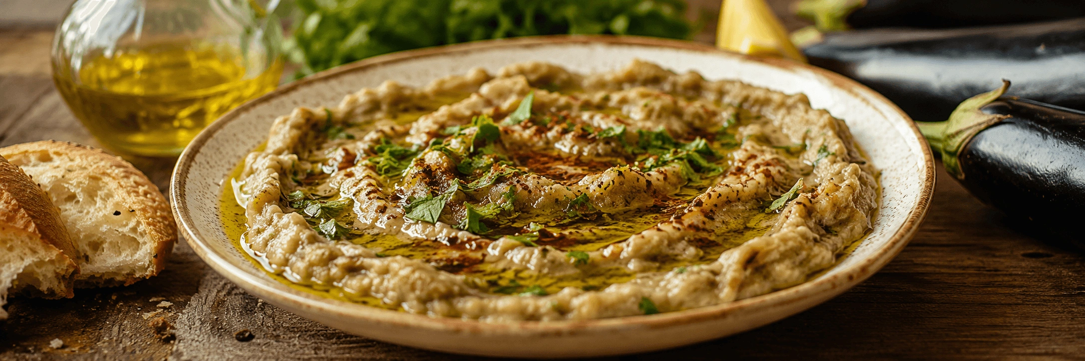 Mersin Usulü Köz Patlıcan Salatası Tarifi