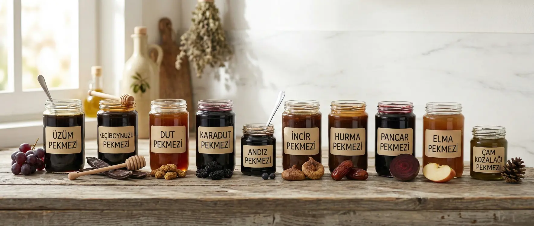 En Faydalı Pekmez Çeşitleri ve Özellikleri