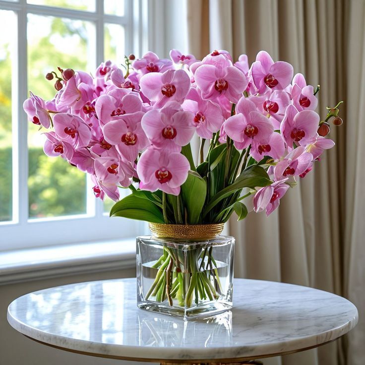 Pembe Orkide Çiçeği