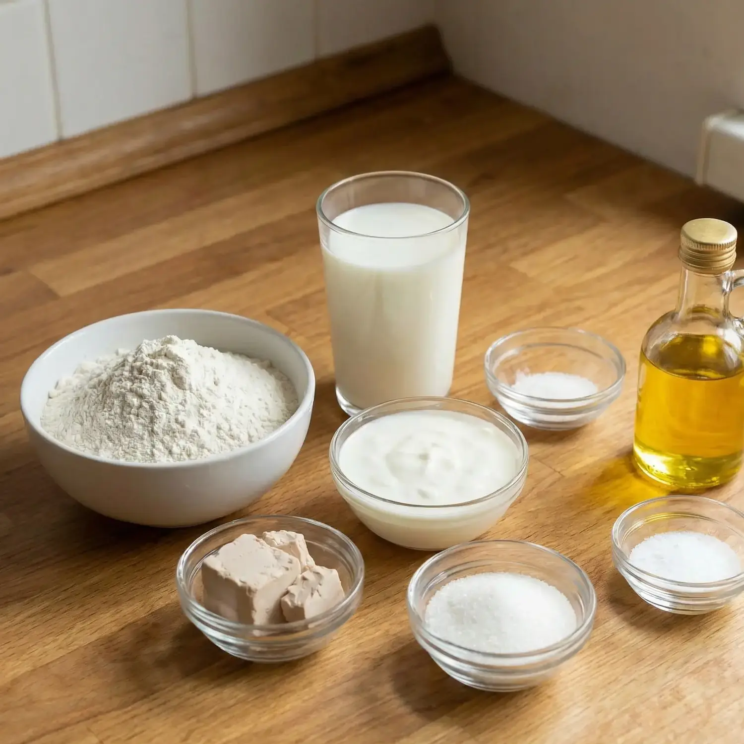 Pita Ekmeği Yapmak İçin Gerekli Malzemeler