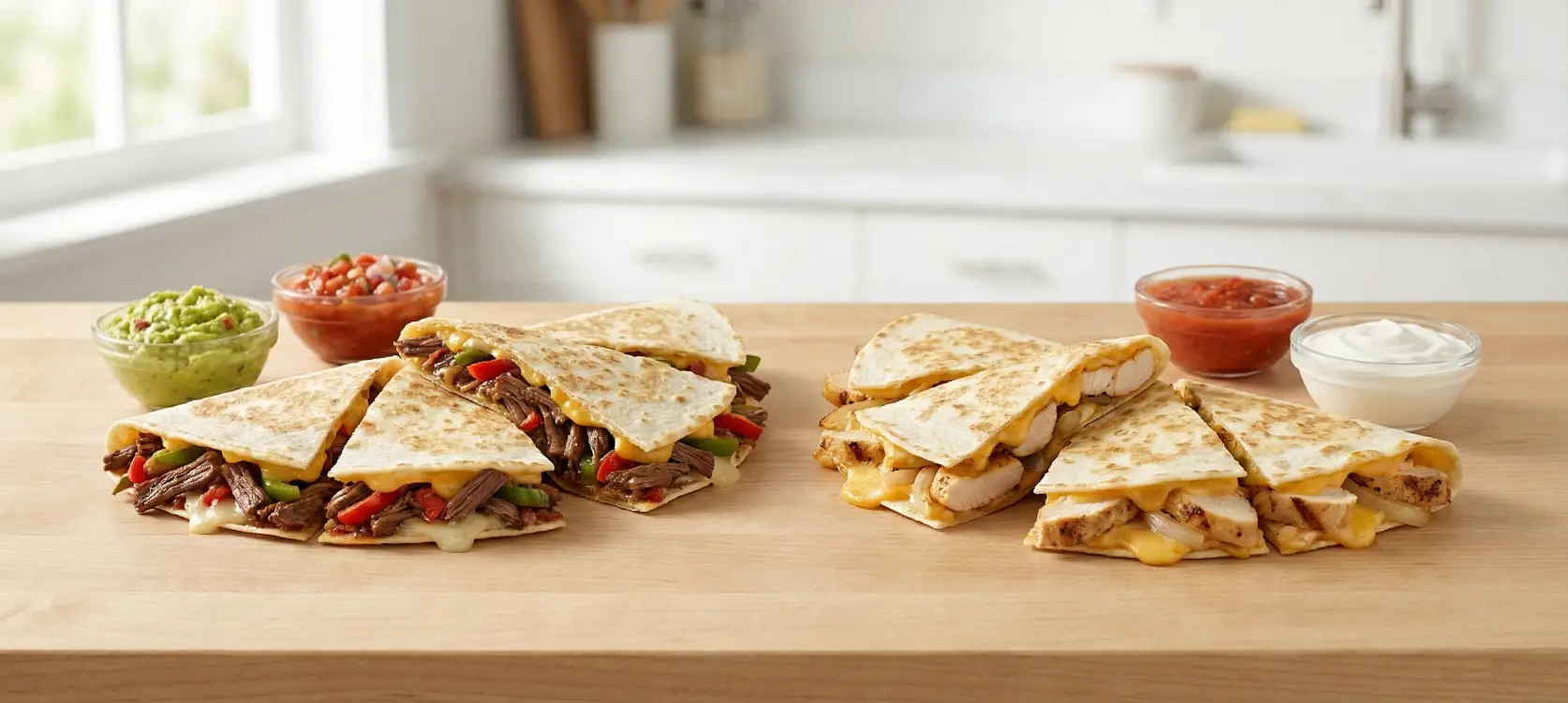 Evde Restoranlardaki Gibi Lezzetli Orjinal Quesadilla Tarifi