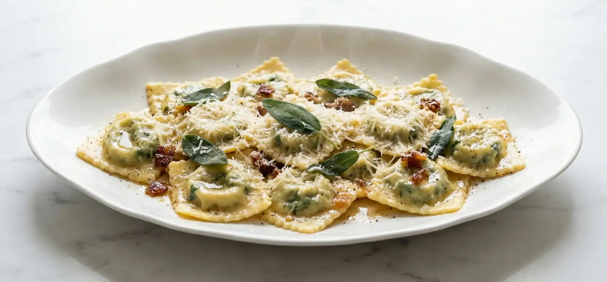 İtalya'ya Götüren El Açması Ispanaklı Ravioli Tarifi