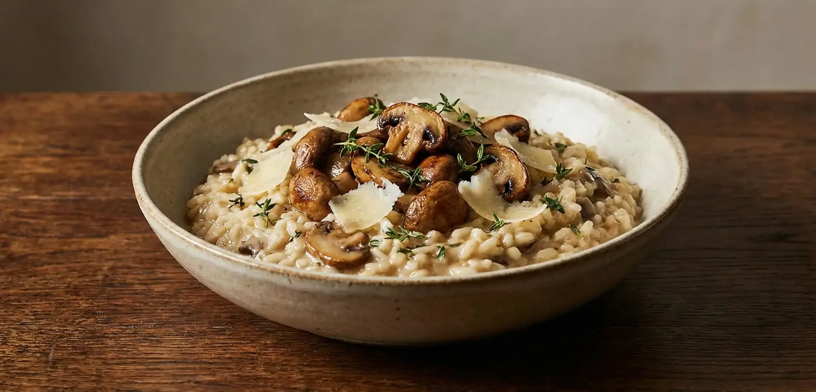 Mantarlı ve Parmesanlı Gerçek Risotto Tarifi